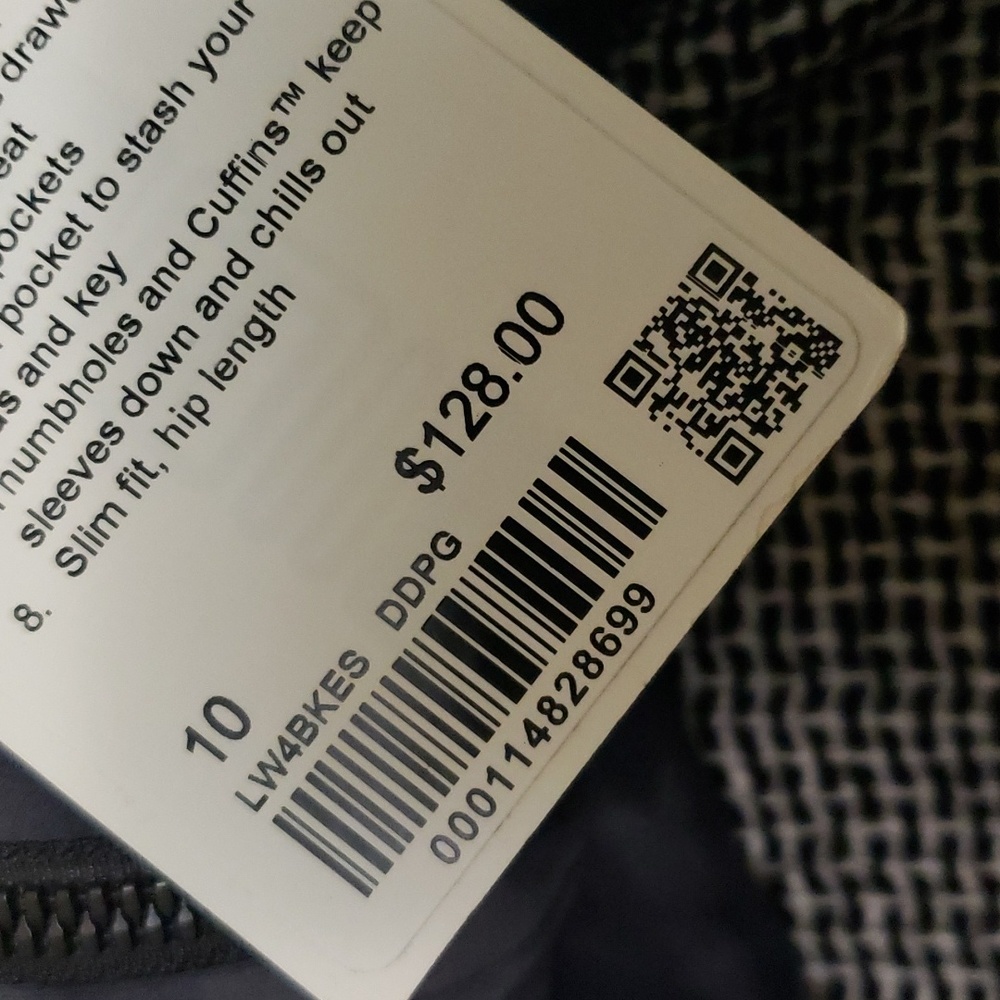 Lulu Align HR Pant 25" & Hooded Define Jacket - Nulu Diamond Dye Graphite Grey - Picture 10 of 10